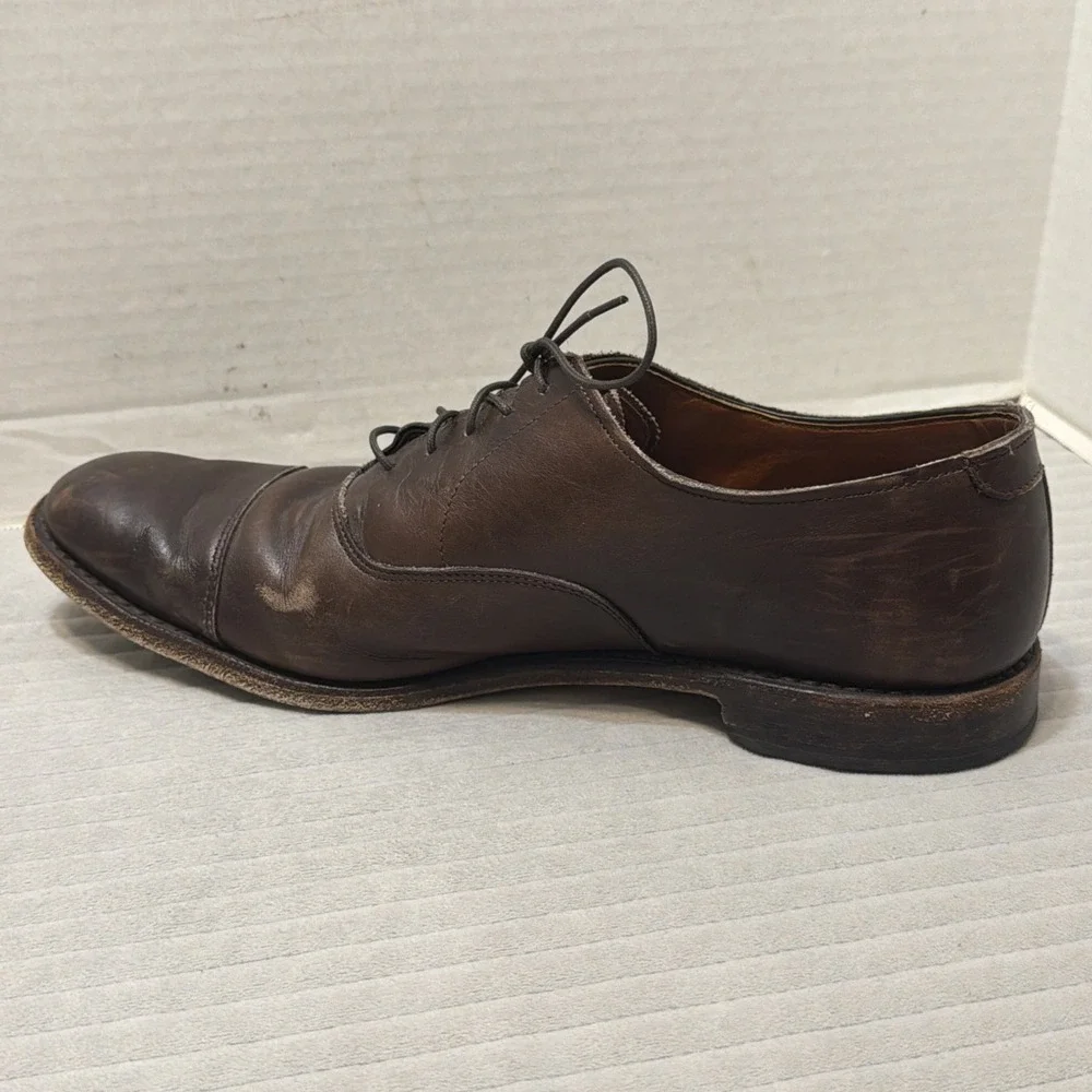 Allen Edmonds Park Avenue Cap Toe Oxford Shoes 5615 Men's Size 11.5 D Brown